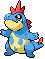 #159 Croconaw sprite Frontal