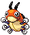 #165 Ledyba sprite Frontal