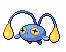 #170 Chinchou sprite Frontal