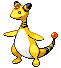 #181 Ampharos sprite Frontal