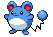 #183 Marill sprite Frontal