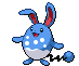 #184 Azumarill sprite Frontal