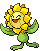 #192 Sunflora sprite Frontal
