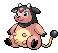 #241 Miltank sprite Frontal