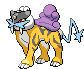 #243 Raikou sprite Frontal