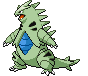 #248 Tyranitar sprite Frontal
