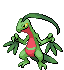 #253 Grovyle sprite Frontal