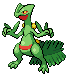 #254 Sceptile sprite Frontal