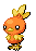 #255 Torchic sprite Frontal