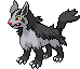 #262 Mightyena sprite Frontal