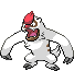 #288 Vigoroth sprite Frontal
