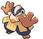 #297 Hariyama sprite Frontal