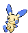 #312 Minun sprite Frontal