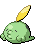 #316 Gulpin sprite Frontal