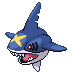 #319 Sharpedo sprite Frontal