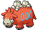 #323 Camerupt sprite Frontal