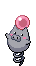 #325 Spoink sprite Frontal