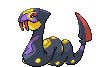 #336 Seviper sprite Frontal