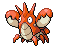#341 Corphish sprite Frontal