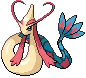 #350 Milotic sprite Frontal