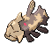 #369 Relicanth sprite Frontal