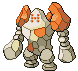 #377 Regirock sprite Frontal