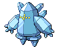 #378 Regice sprite Frontal