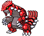 #383 Groudon sprite Frontal