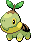 #387 Turtwig sprite Frontal
