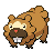 #399 Bidoof sprite Frontal
