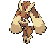 #428 Lopunny sprite Frontal