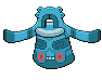 #437 Bronzong sprite Frontal
