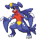 #445 Garchomp sprite Frontal