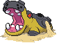 #450 Hippowdon sprite Frontal