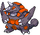 #464 Rhyperior sprite Frontal