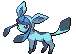 #471 Glaceon sprite Frontal