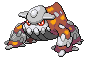 #485 Heatran sprite Frontal