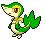 #495 Snivy sprite Frontal