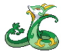 #497 Serperior sprite Frontal