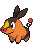 #498 Tepig sprite Frontal