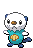 #501 Oshawott sprite Frontal