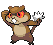 #504 Patrat sprite Frontal
