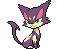 #509 Purrloin sprite Frontal