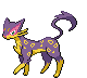 #510 Liepard sprite Frontal
