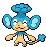 #515 Panpour sprite Frontal