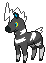 #522 Blitzle sprite Frontal