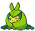 #541 Swadloon sprite Frontal