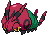 #543 Venipede sprite Frontal