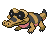 #551 Sandile sprite Frontal