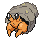 #557 Dwebble sprite Frontal